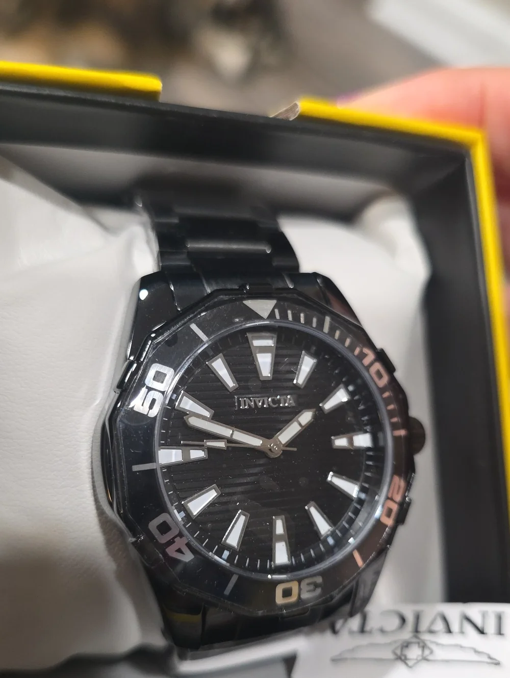 721. Pair Of Men's Invicta Watches